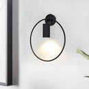 Nordic Brass Rotating Spotlight Wall Lamp for Bedroom, Living Room - Axyaa