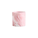 Axyaa Marble Ceramic Succulent Planter Set