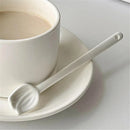 Axyaa Ceramic Tulip Relief Coffee Stirring Spoon Set