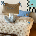 Axyaa Luxe Embroidered Velvet Duvet Set for Cozy Winter Nights