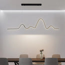 Axyaa Modern Art Decor LED Ceiling Chandelier for Dining Living Room Kitchen Lighting