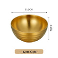 Axyaa Insulated Stainless Steel Ramen Bowl Set for Home Kitchen