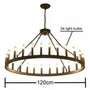 Axyaa Luxury LED Ceiling Chandelier for Modern Living Room & Dining Area