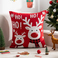 Axyaa Christmas Embroidered Pillowcase Sofa Cushion Cover 45x45cm Home Decor