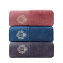 Axyaa Embroidered Cotton Towel Set for Home Households