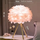 Axyaa Nordic Golden Triangle LED Table Lamp - Stylish Bedside Lighting