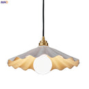 Axyaa Ceramic Nordic LED Pendant Lamp for Home Decor & Indoor Lighting