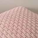 Axyaa Soft Corduroy Striped Pillow Covers 18x18 Inch Square Cushion Covers