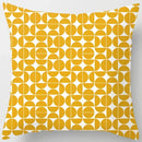 Axyaa Floral Leaves Pattern Cushion Cover for Modern Living Room