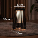 Axyaa Retro Solar Floor Lamp for Outdoor Decoration with Automatic Night Lighting