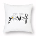 Axyaa Yellow Daisy Peach Skin Pillowcase