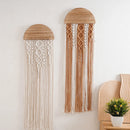 Axyaa Tassels Wall Decor Tapestry - Modern Comfortable Style for Adult Bedrooms