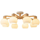 Axyaa Glass Pendant Light: Modern Nordic Style for Living Room, Bedroom, or Dining Area