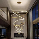 Axyaa Modern Living Room Chandeliers Indoor Ceiling Lamp LED Hanging Lights