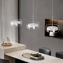 Axyaa Modern LED Pendant Light Chandeliers for Living Room Staircase Indoor Lighting