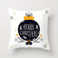 Axyaa Christmas Themed Pillow Covers for Sofa, Bedroom, Car - Festive Cushion Cover