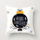 Axyaa Christmas Themed Pillow Covers for Sofa, Bedroom, Car - Festive Cushion Cover