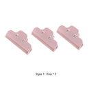Axyaa Snack Bag Clip Kitchen Sealer Fresh Seal Clip Strong Plastic Clip