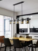 Axyaa Glass Small Hanging Lamps for Modern Dining Room and Bedroom