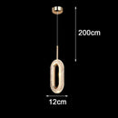 Axyaa Nordic Stair Chandelier Ceiling Light for Living and Dining Room