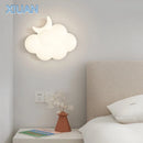 Axyaa White Cloud Modern Wall Light for Bedroom, Living Room, Study, and Hallway