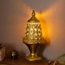Axyaa Retro Hollow Carved Table Lamp for Romantic Home Decor