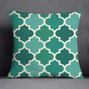Axyaa Dark Green Floral Animal Pattern Pillow Case for Modern Home Decor