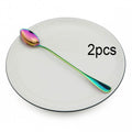 Axyaa Stainless Steel Long Handled Spoon Set