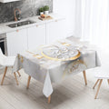 Axyaa Ramadan Mosque Tablecloth - Waterproof & Stain Resistant