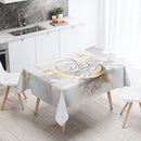 Axyaa Ramadan Mosque Tablecloth - Waterproof & Stain Resistant