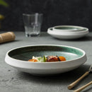 Axyaa Ceramic Dip Dish: High-grade Japanese-style Snack Plate for Home & Hotel