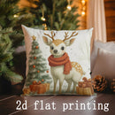 Axyaa Christmas Pillowcase Designs for Sofa, Bedroom, Car - Rectangular Cushion Cover