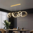 Axyaa Modern Pendant Chandelier Dining Room Hanging Lamp Ceiling Lighting