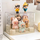 Axyaa Labubu Dustproof Doll Box: Clear Display Stand for Vinyl, Plush & Blind Toys