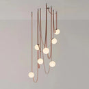Axyaa Nordic Minimalist Belt Headboard Pendant Light