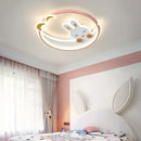 Axyaa Kids Room LED Ceiling Chandelier Bedroom Lighting Luster Study Lampara Techo