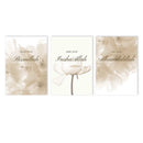 Islamic Canvas Print Flower Calligraphy Wall Art by Axyaa for Home Decor