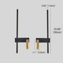 Axyaa Minimalist LED Wall Lamp Modern Living Room Decor Adjustable Spot Light