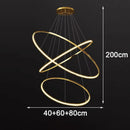 Axyaa Modern LED Pendant Light Chandeliers for Living Room and Dining Room
