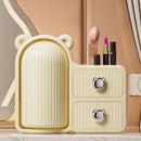 Axyaa Rotating Makeup Brush Holder & Desktop Storage Organizer