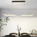 Axyaa Modern LED Acrylic Chandelier: Creative Wings Restaurant Pendant Light