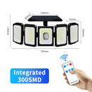 Axyaa Solar Motion Sensor LED Outdoor Wall Light