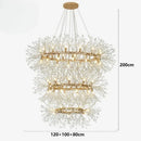 Axyaa LED Chandelier Staircase Pendant Light for Living & Dining Room Lighting