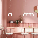 Axyaa Modern Art LED Pendant Light for Minimalist Italian Restaurant Chandeliers & Living Rooms