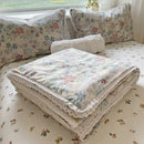 Axyaa Lace Summer Cooling Duvet with Soybean Fiber Cover