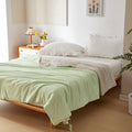 Axyaa Summer Cool Quilt | Waffle Foam Soybean Thin Quilt | Machine Washable & Airy