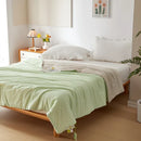 Axyaa Summer Breeze Soybean Quilt - Lightweight, Cooling, Washable, Air Conditioner Friendly