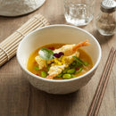 Axya Rock Texture Ceramic Soup Bowl with Lid - Restaurant Quality Dining Essential