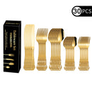 Axyaa 30-Piece High-Grade Palace Tableware Set for Hotel Restaurant