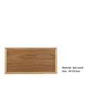 Axyaa Walnut Wooden Tray with Beech Handle for Kitchen, Fruit, Bread Serving